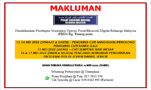 13-170522-CUTI-WESAK